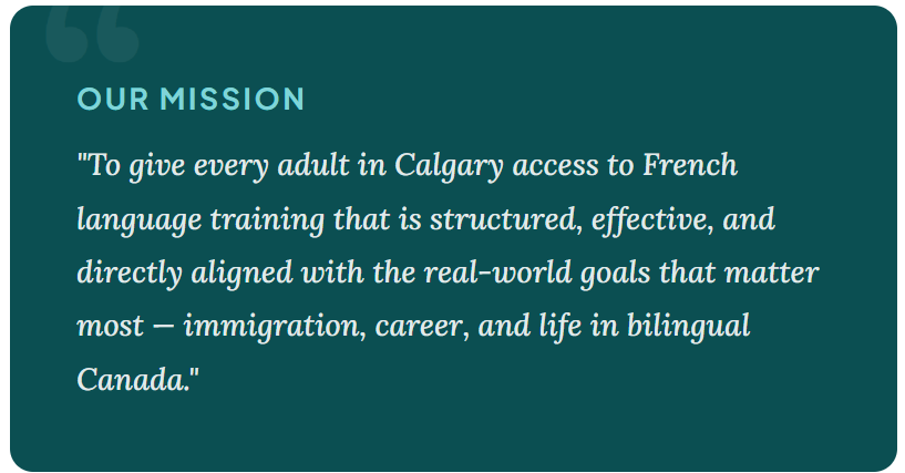 About Us French Language Training Calgary